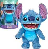 Disney Real Fx Chatty Puppetronic Lilo & Stitch pliušinis žaislas, interaktyvus pliušinis žaislas su lėlių valdymu, 100+ judesių ir garsų, nuo 6 metų, Famous (re001000)