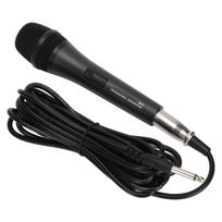 Dinaminis karaoke mikrofonas metalinis delninis mikrofonas su XLR laidu skirtas karaoke dainavimo kalbai vestuvėms lauke