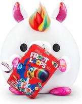 Snackles Large Richard, Vienaragis (froot Loops) iš Zuru, 35 cm pliušinis žaislas (vienaragis)