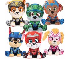 "Paw patrol wolves" filmo 6 talismanų rinkinys visa "Paw patrol" komanda