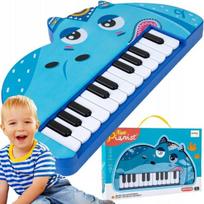 Vaikiškas pianinas Begemotukas MalPlay, 22 klavišai