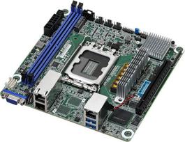 Pagrindinė plokštė Asrock EC266D2I mini-ITX pagrindinė plokštė Socket 1700 DDR5 tik