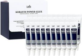 Keratino ampulės pažeistų plaukų atkūrimui Lador Eco Professional Keratine Power Glue, 20×15 g