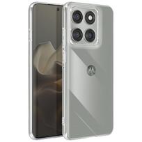Coque - AVIZAR - Motorola Edge 60 Pro - Minkštas silikonas - Skaidrus - Antishock