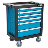 Timco 6 stalčių 220 dalių įrankių vežimėlis su įrankiais