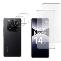 Grūdintas Stiklas Xiaomi Redmi Note 14 PRO PLUS 5G ir Kameros Apsauga [Rinkinys 2] Phonillico® Stiklo Apsaugos Filmas