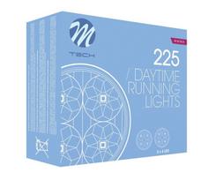 Dienos šviesos žibintai M-Tech DRL 4LED LDO225, 2 vnt