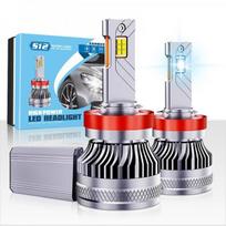 LED HIR2 lemputės 2vnt. +500% super light CANBUS 9012