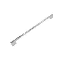 Sidabrinis chromuotas 256 mm metalinis baldų rankenėlė