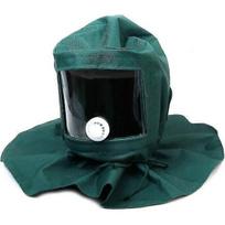 Smėliavimas Smėlio srove Dustproof Windproof Apsauginė kaukė Šalmas