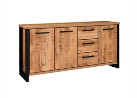Komoda Trendteam Enna, mango / juoda