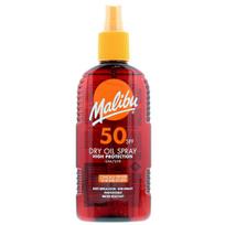 Sausasis aliejus purškiklis Malibu Dry Oil Spray SPF 50 200 ml kūnui
