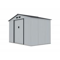 Metalinis įrankių namelis HUDSON 9x6 light grey