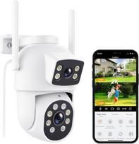 Stebėjimo kamera su dviem objektyvais, 2,5K/6MP WiFi