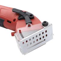 400 W mini diskinių pjūklų rinkinys, 3400 RPM laidinis elektrinis pjūklas medienos metalo plytelių PVC plastikui, daugiafunkcė 4 colių pjovimo mašina