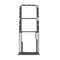 SIM kortelės dėklas - Xiaomi - Redmi Note 11 - Juodas - Dviejų Nano SIM - Micro-SD lizdas