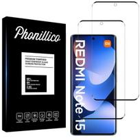 Grūdintas Stiklas Xiaomi Redmi Note 15 4G/5G [Pakuotė 2] Ekrano Apsaugos Plėvelė Phonillico®