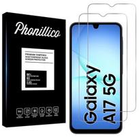 Samsung Galaxy A17 5G Grūdintas Stiklas [2 vnt.] Ekrano Apsaugos Plėvelė Phonillico®