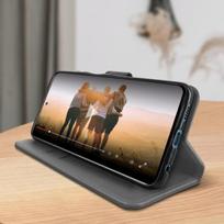 Samsung Galaxy A52 dėklas - Chersterfield - Pilkas - Apsauga - Kortelės laikiklis - Vaizdo palaikymas
