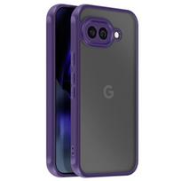 Smūgiams atsparus dėklas - Google - Pixel 9a - Violetinis - Neslystantis paviršius - Sustiprinti kampai