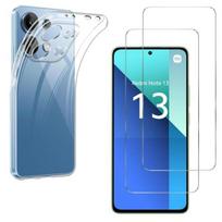 Krovimas Xiaomi Redmi Note 13 4G ir 2 Stiklo Plėvelių Ekrano Apsaugai Phonillico®