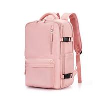 Moterų mergaičių kelionių kuprinė verslo mokyklos kuprinė 15,6 colio nešiojamojo kompiuterio kuprinė su batų krepšiu, individualių spalvų šeima