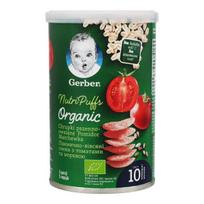 Avižinių dribsnių trapučiai Gerber organic pomidorų-morkų skonio, 35 g