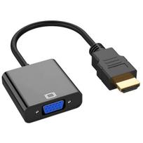 HDMI į VGA adapteris (patinas į moterį) nešiojamam kompiuteriui/Konsolėms/TV dėžutėms į Ekraną/TV HDTV/Projektorių