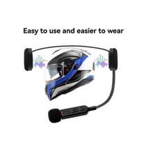 Motociklininko šalmo ausinės "Bluetooth 5.3" belaidės stereofoninės ausinės rankos skambučiai MP3 muzikos grotuvas f