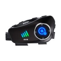 Motociklininko šalmas Bluetooth ausinės Šalmas Intercom, CVC triukšmo mažinimas, IPX6 atsparus vandeniui, skirtas ATV Dirt Bike motociklui