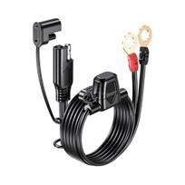 SAE akumuliatoriaus jungtis 2 kontaktų greito atjungimo SAE kabelis SAE ORing maitinimo diržams 12-24V automobilio varikliui
