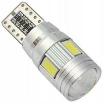 Led Lemputė ME Premium W5W T10 6 SMD 5630, Nauja Led Lemputė, W5w T10, ME Premium