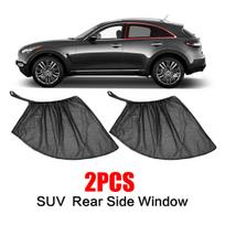 Sklypas nuo saulės Automobilinis tinklelis Saulės skydelis nuo saulės Auto UV Protect užuolaidos Saulės tinklelis, 2vnt x SUV galinis