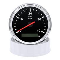 4K/6K/8K RPM 85 mm valties tachometras Skaitmeninis variklio tachometras Tachometro tachometro matuoklis dyzeliniam benzinui Automobilių sūkių per minutę matuoklis 9–32 V