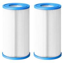 "Filtras baseinui Cartouche Type B/Type IV [2 vnt.] suderinamas su Intex 29005E Krystal Clear siurbliais 2500 GPH 25,4 x 14,7 cm Phonillico®"