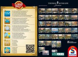 Schmidt Spiele 59940 Thomas Kinkade Hummingbird Cottage dėlionė 1000 dalių