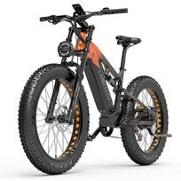 Elektrinis dviratis Lankeleisi RV800 Plus 26", oranžinis