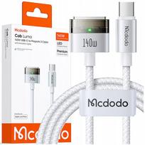 MCDODO MACBOOK AIR PRO USB-C MAGSAFE 3 140W ĮKROVIMO MAITINIMO LAIDAS 2M