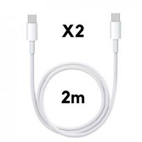 USB-C USB-C 2m laidas MacBook - MacBook Air - MacBook Pro - iMac - Mac mini [SETAS 2] Phonillico®