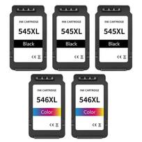 Kasetė rašaliniams spausdintuvams Canon PG-545XL*3 CL-546XL*2 BK/C/M/Y rašalinės kasetės Dore suderinamos komplektas 5 vnt