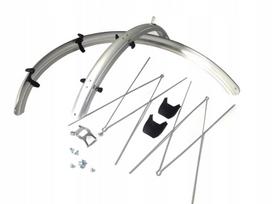 Sidabriniai dviračio purvasaugiai 28'' 48mm