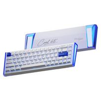 DAREU COOL68 60 % laidinė žaidimų klaviatūra su RGB apšvietimu Mėlyna ir balta