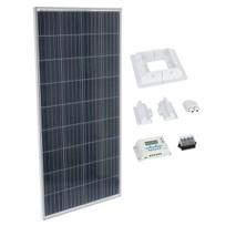BrightSolar 160 W saulės baterijų rinkinys kemperiui