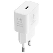 25W GaN USB-C tinklo įkroviklis, oficialus Samsung gaminys, baltas