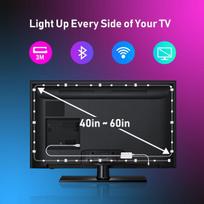RGB LED Wifi Smart TV foninis apšvietimas USB 5V IP44 Ambient Strip Smart String Strip