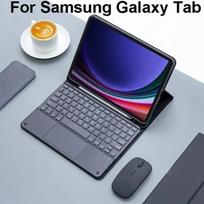 Samsung planšetinio kompiuterio Magic Key klaviatūros dėklas - S7 S8Plus S7FE12.4in, juodas A