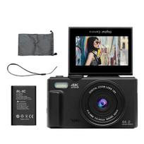 Skaitmeninis fotoaparatas Skaitmeninės Fotografijos Fotoaparatas 4K 18X Skaitmeninis Mastelio Keitimas Vintage Vlog Video Įrašymo Įrenginys 180 Flip Screen Selfile Cam