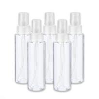 Bespalvis 100 ml PET butelis su pompa, 5 vnt. rinkinys