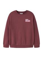 NAME IT Megztinis be užsegimo 'NKFOMONO' šviesiai mėlyna / ciklameno spalva / fuksijų spalva / balta