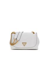 GUESS Rankinė su ilgu dirželiu 'Guess Sac Bandoulière James Girlfriend Sat White' balta